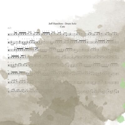 Jeff Hamilton - Drum Solo Transcription